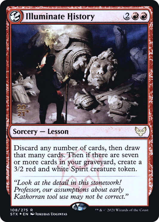 Illuminate History [Strixhaven: School of Mages Prerelease Promos]