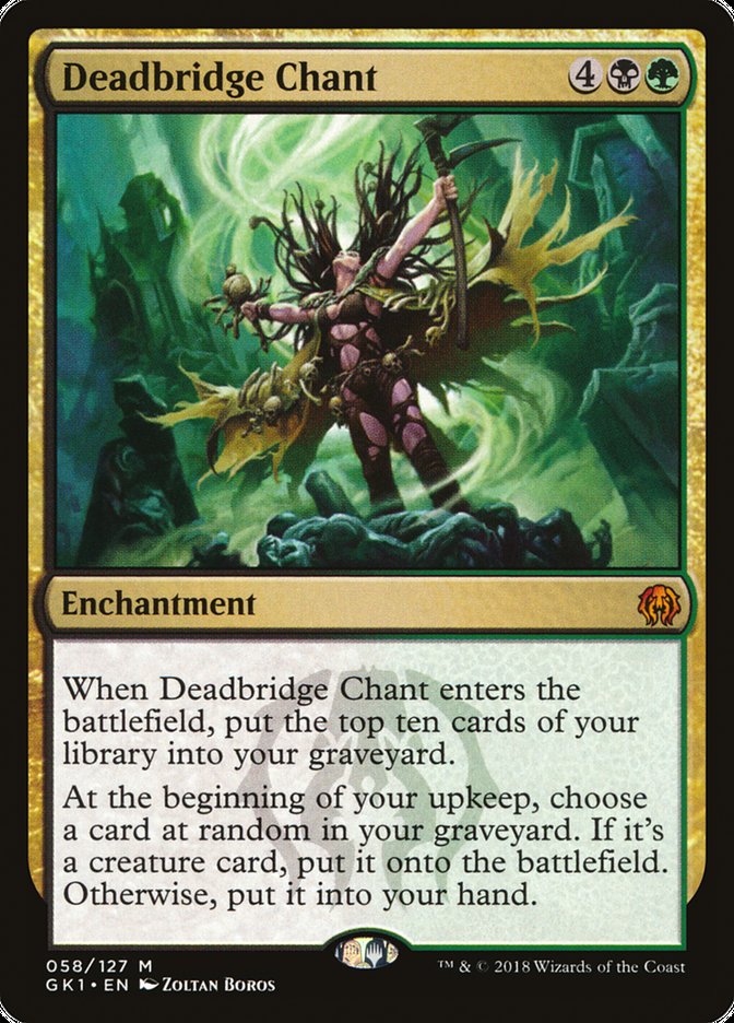 Deadbridge Chant [Guilds of Ravnica Guild Kit] | Silver Goblin