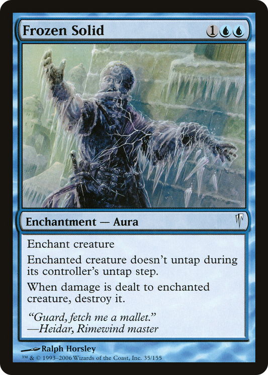 Frozen Solid [Coldsnap] Foil