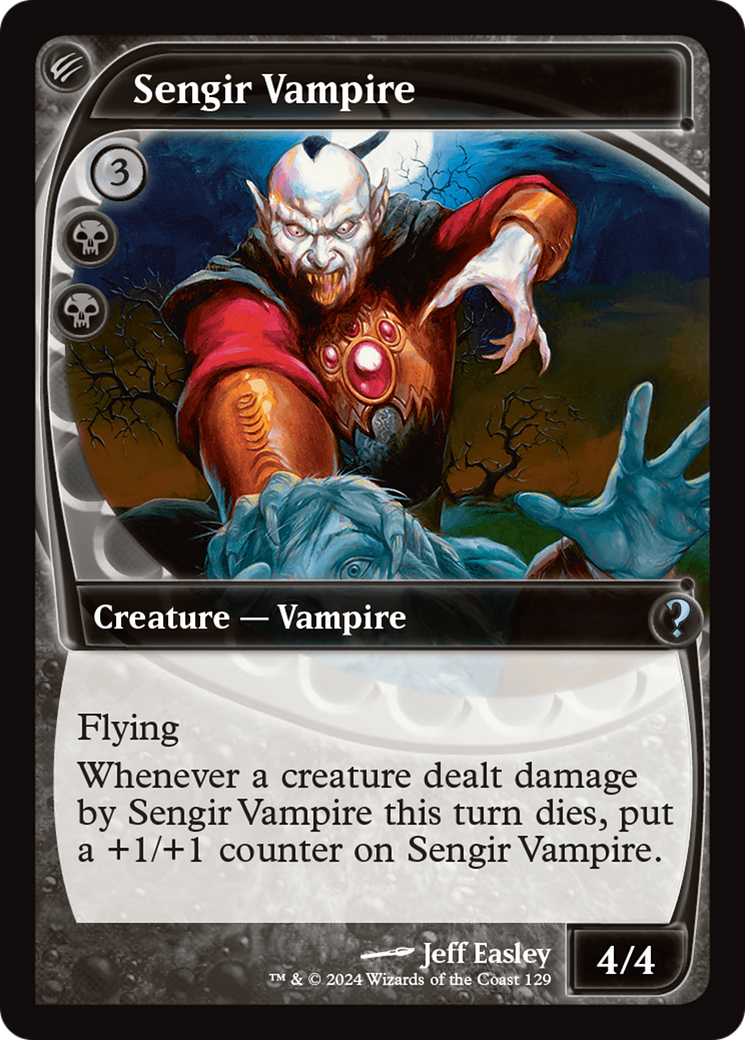 Sengir Vampire (Future Sight) [Mystery Booster 2] | Silver Goblin