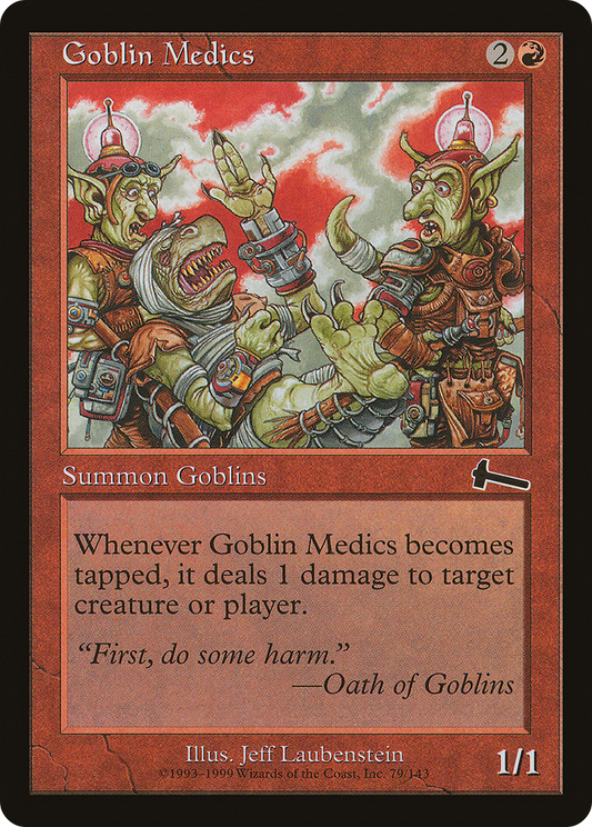 Goblin Medics [Urza's Legacy] Foil