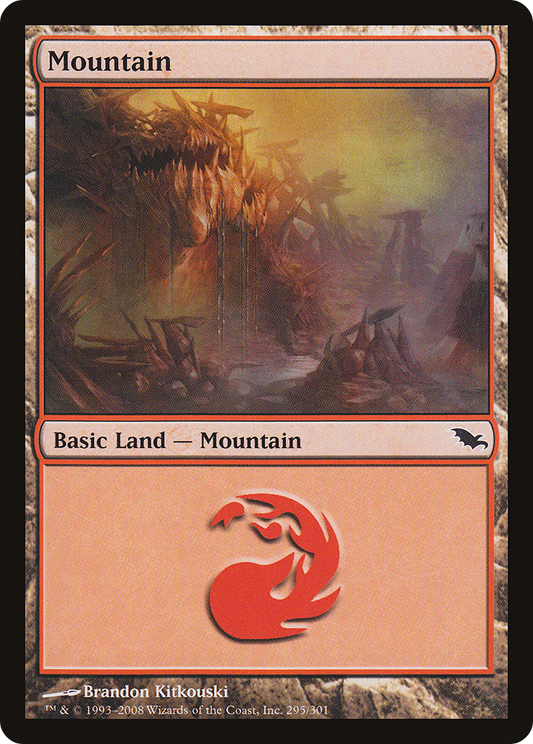 Mountain (295) [Shadowmoor] Foil