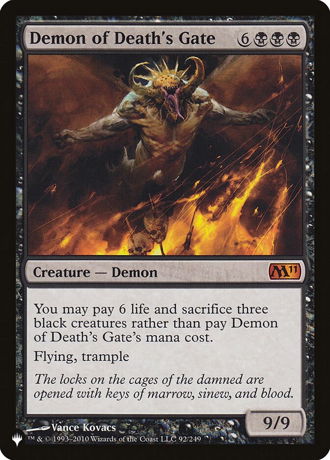 Demon of Death's Gate [The List] | Silver Goblin