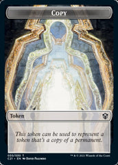 Copy // Fractal Double-Sided Token [Commander 2021 Tokens] | Silver Goblin