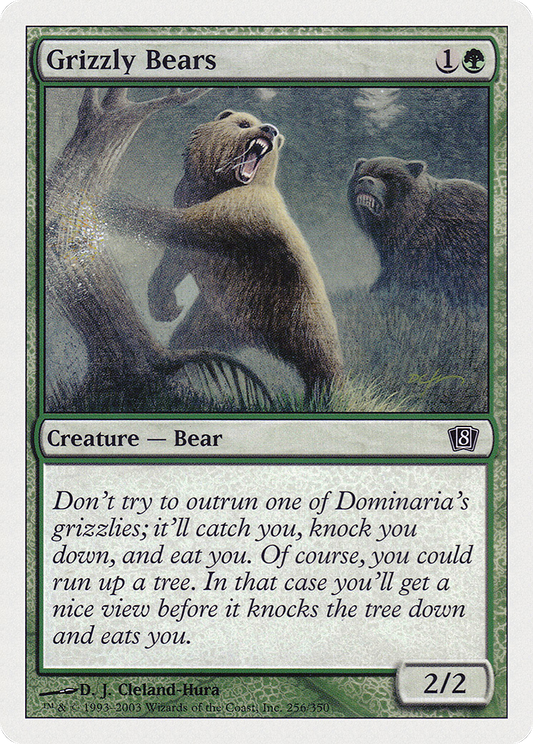 Grizzly Bears (256) - Eighth Edition