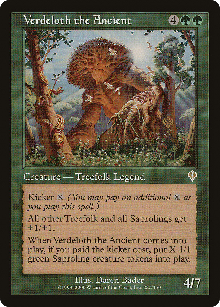Verdeloth the Ancient [Invasion] Foil