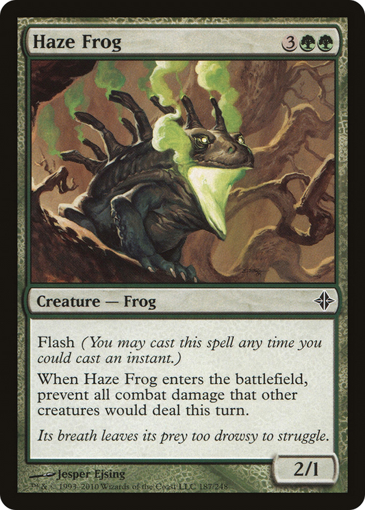Haze Frog [Rise of the Eldrazi]