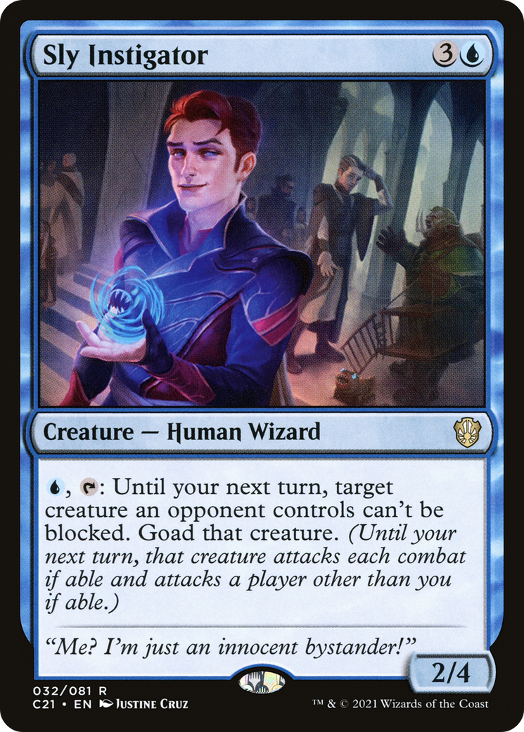 Sly Instigator [Commander 2021] | Silver Goblin