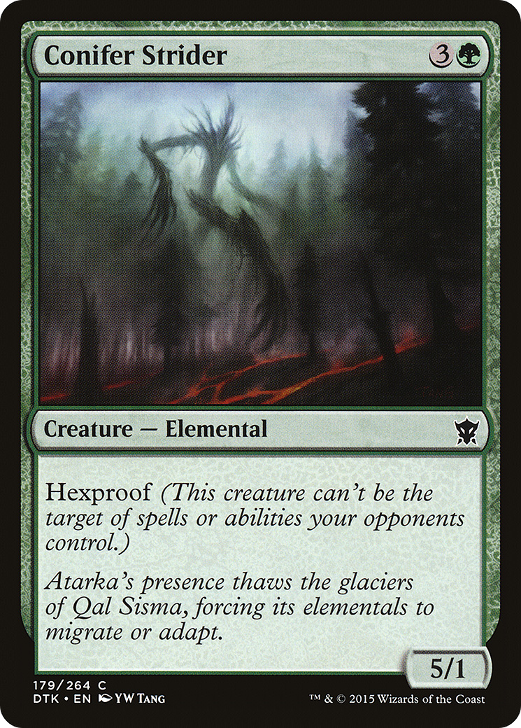 Conifer Strider [Dragons of Tarkir] Foil