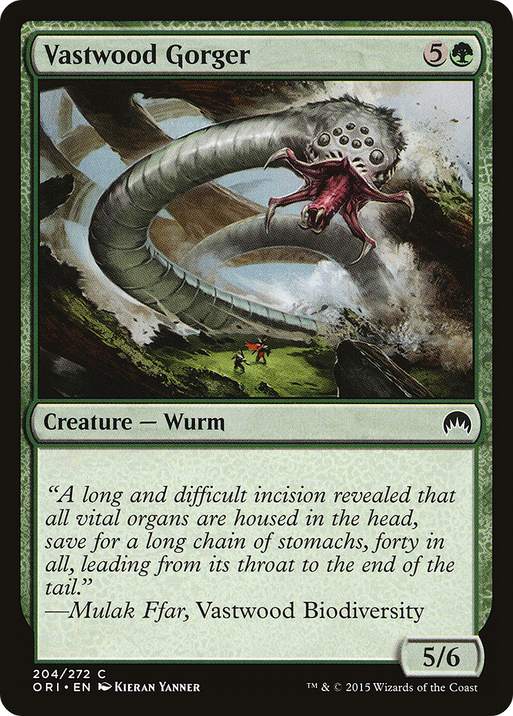 Vastwood Gorger (204) Foil - Magic Origins