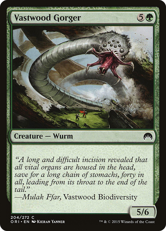 Vastwood Gorger [Magic Origins] Foil