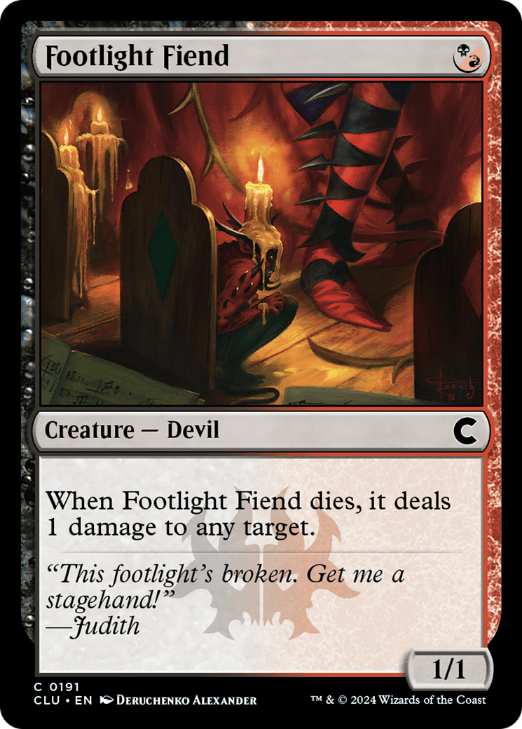 Footlight Fiend (191)