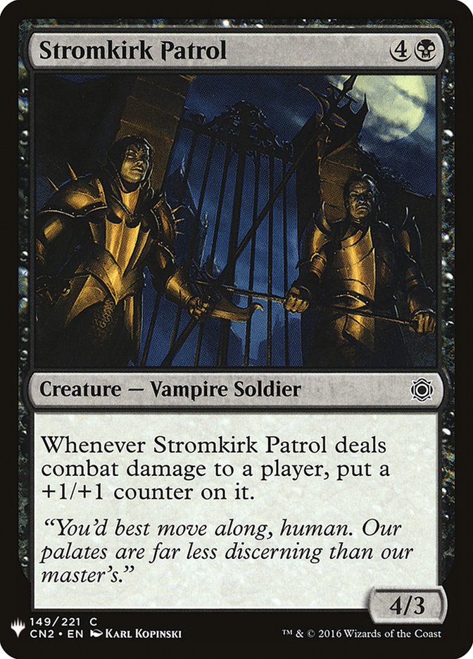 Stromkirk Patrol [Mystery Booster] | Silver Goblin