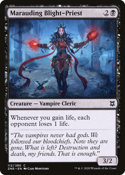 Marauding Blight-Priest [Zendikar Rising] Foil