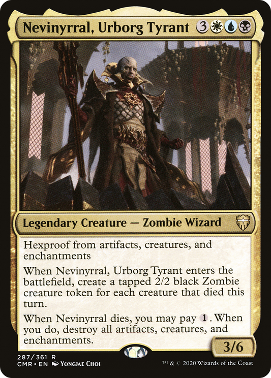 Nevinyrral, Urborg Tyrant [Commander Legends] Foil