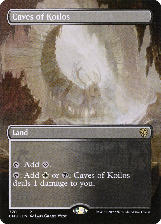 Caves of Koilos (Borderless Alternate Art) [Dominaria United] Foil