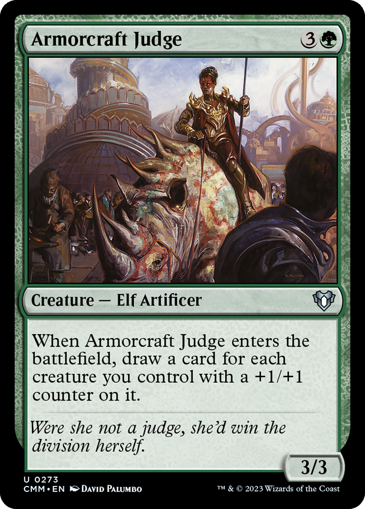 Armorcraft Judge [Commander Masters] | Silver Goblin