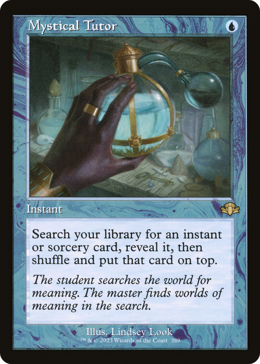 Mystical Tutor (Retro) [Dominaria Remastered] Foil