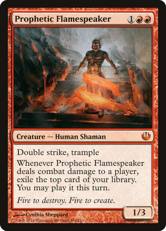 Prophetic Flamespeaker [Journey into Nyx] Foil