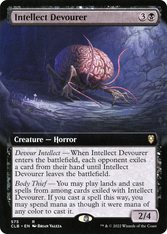 Intellect Devourer (Extended Art) [Commander Legends: Battle for Baldur's Gate] Foil