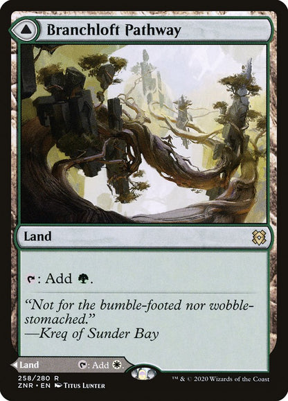 Branchloft Pathway // Boulderloft Pathway [Zendikar Rising] Foil