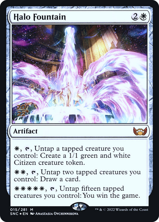 Halo Fountain [Streets of New Capenna Prerelease Promos]