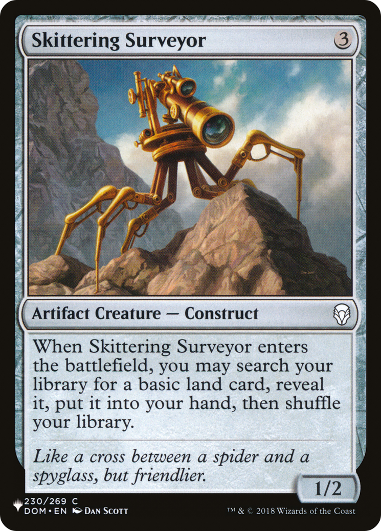 Skittering Surveyor [The List] | Silver Goblin