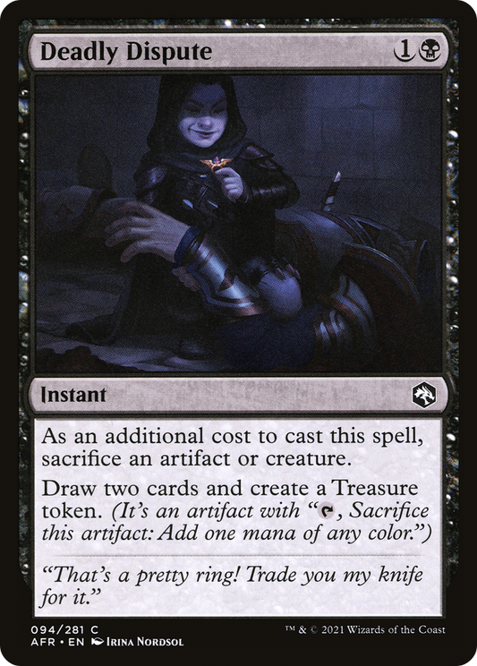 Deadly Dispute [Dungeons & Dragons: Adventures in the Forgotten Realms] Foil