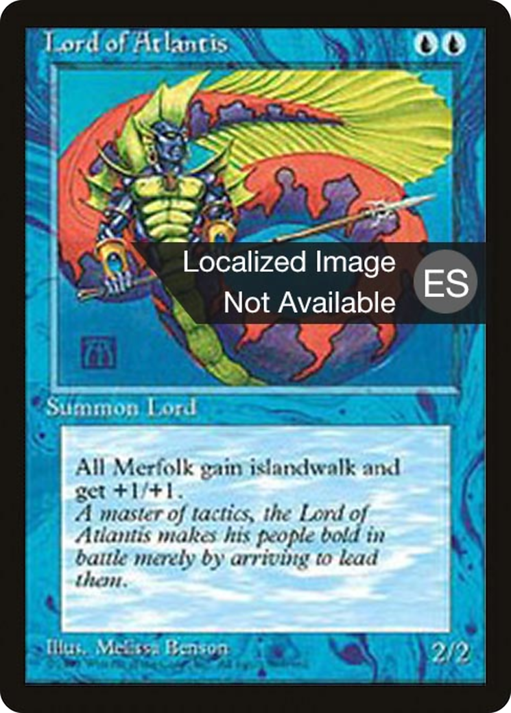 Lord of Atlantis [Fourth Edition (Foreign Black Border)]