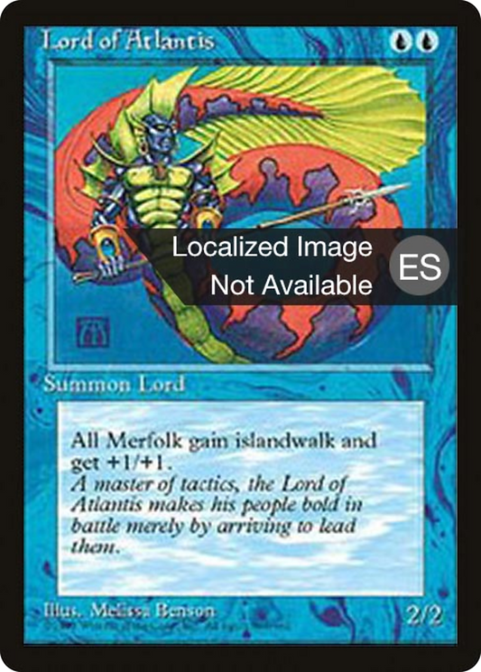 Lord of Atlantis [Fourth Edition (Foreign Black Border)]