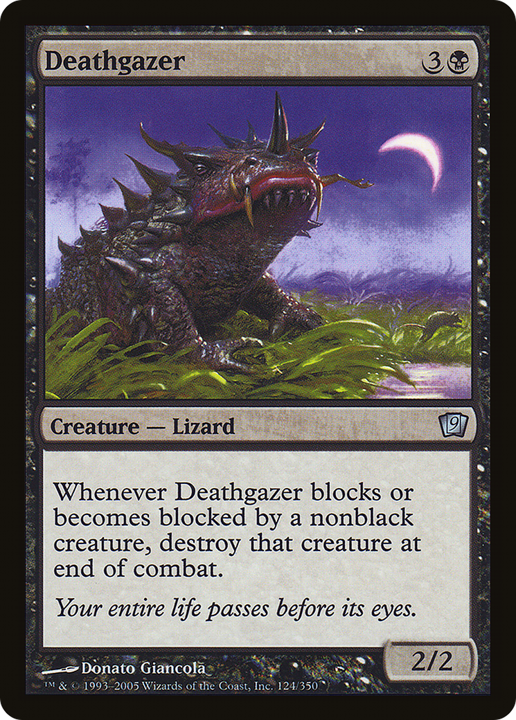 Deathgazer (124) Foil - Ninth Edition
