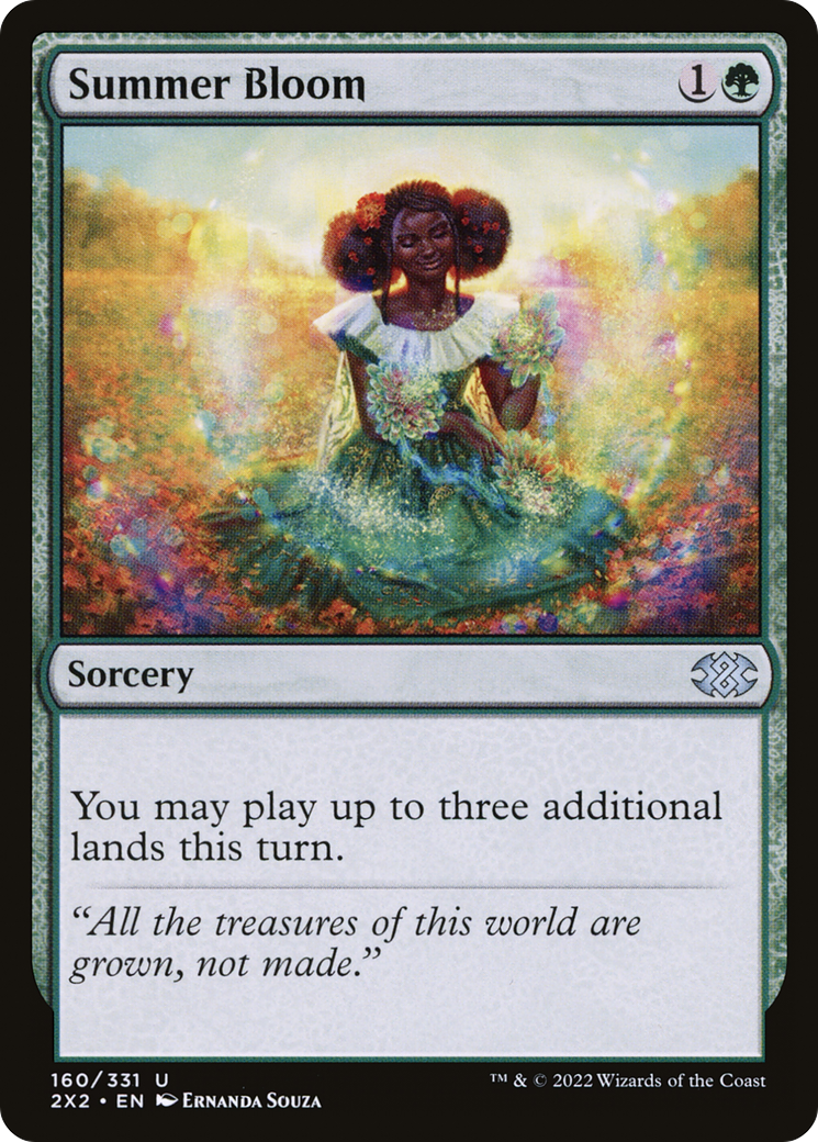 Summer Bloom [Double Masters 2022] Foil