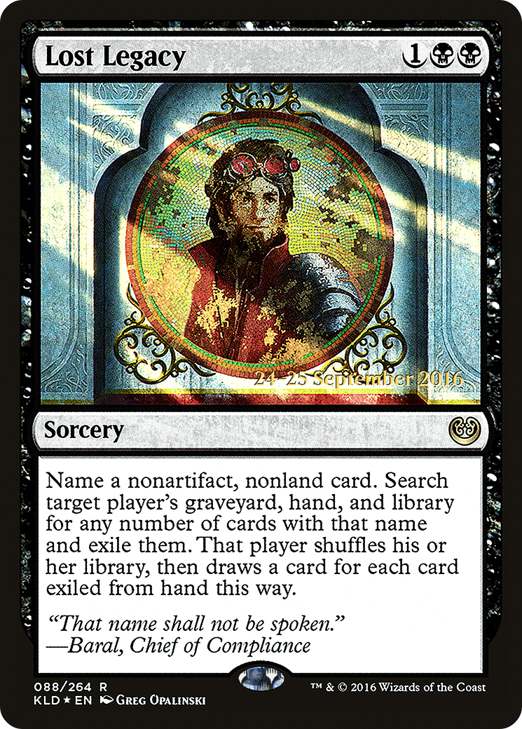 Lost Legacy (088) Foil - Kaladesh Promos