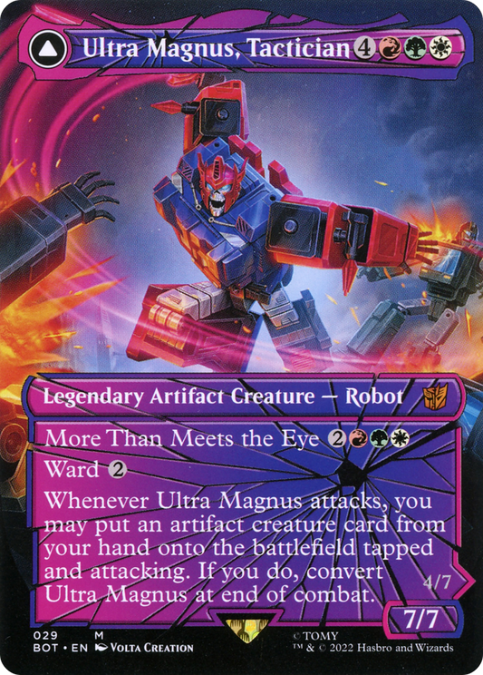 Ultra Magnus, Tactician // Ultra Magnus, Armored Carrier (Shattered Glass) [Transformers]