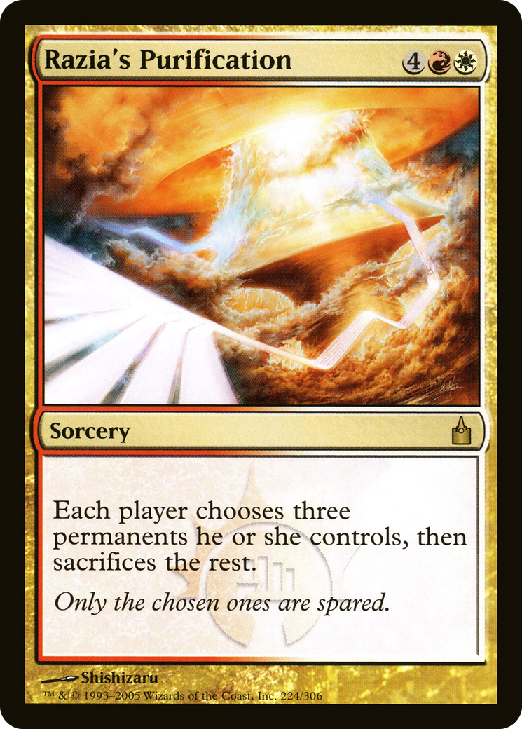 Razia's Purification (224) Foil - Ravnica: City of Guilds