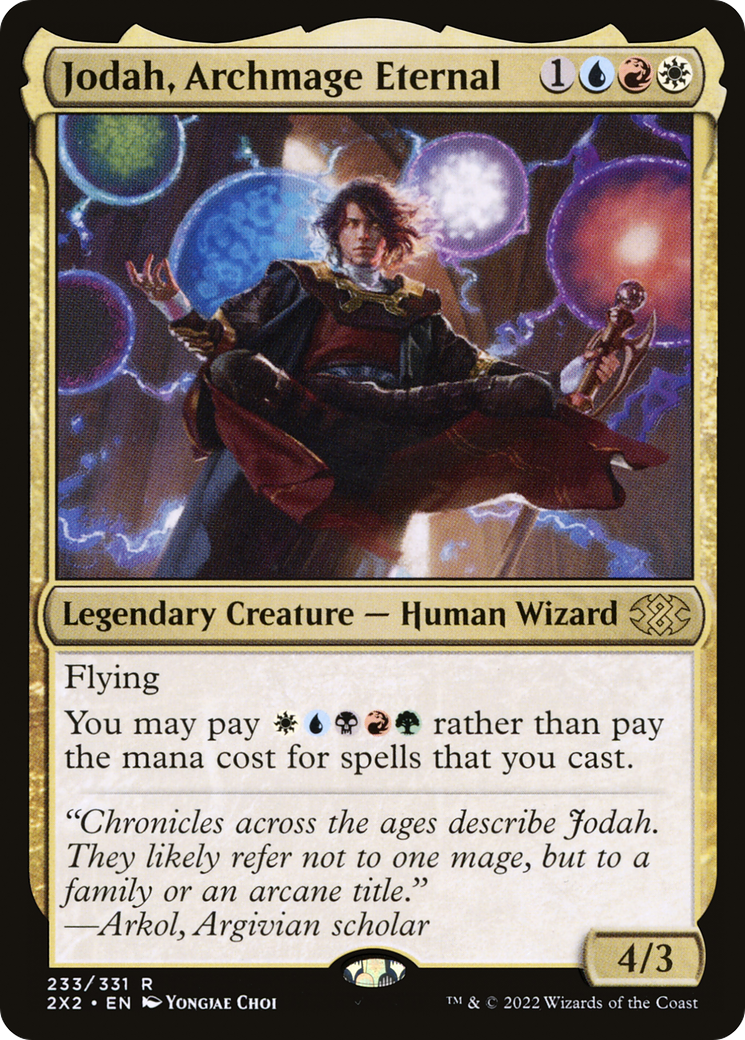 Jodah, Archmage Eternal [Double Masters 2022] Foil