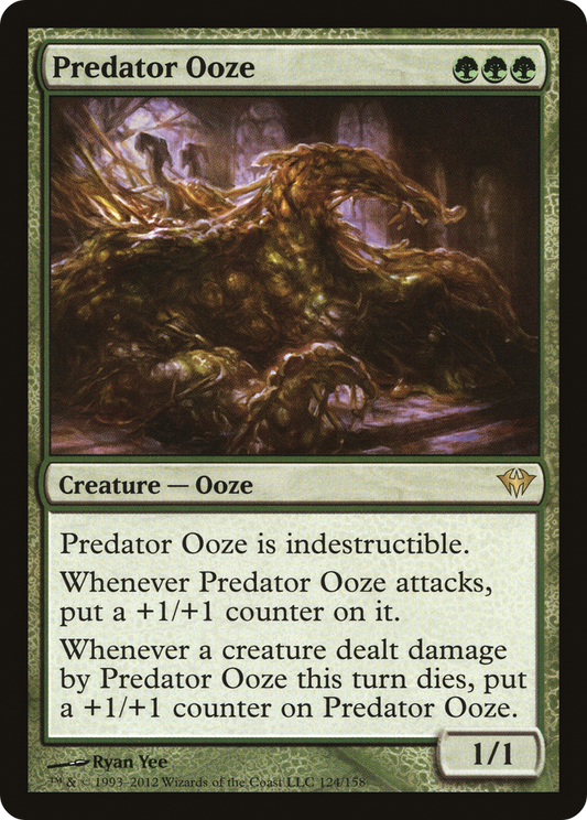 Predator Ooze [Dark Ascension] Foil