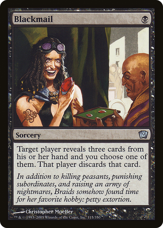 Blackmail (115) Foil - Ninth Edition