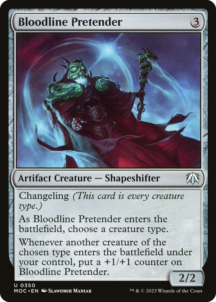 Bloodline Pretender [March of the Machine Commander] | Silver Goblin