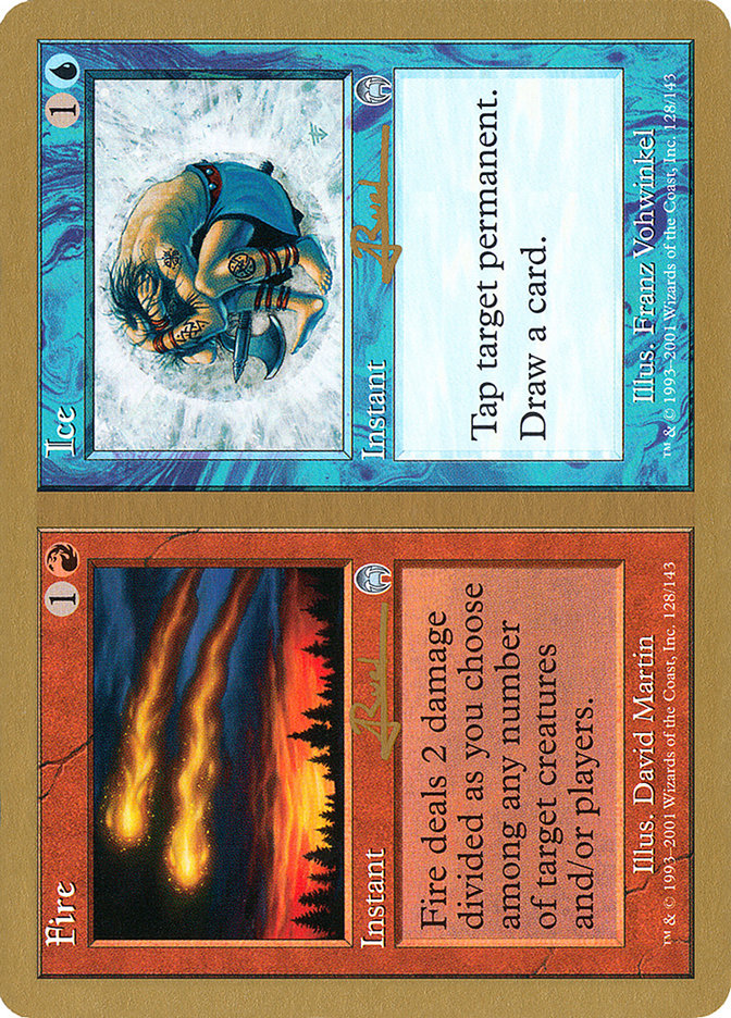 Fire // Ice (Antoine Ruel) [World Championship Decks 2001] | Silver Goblin