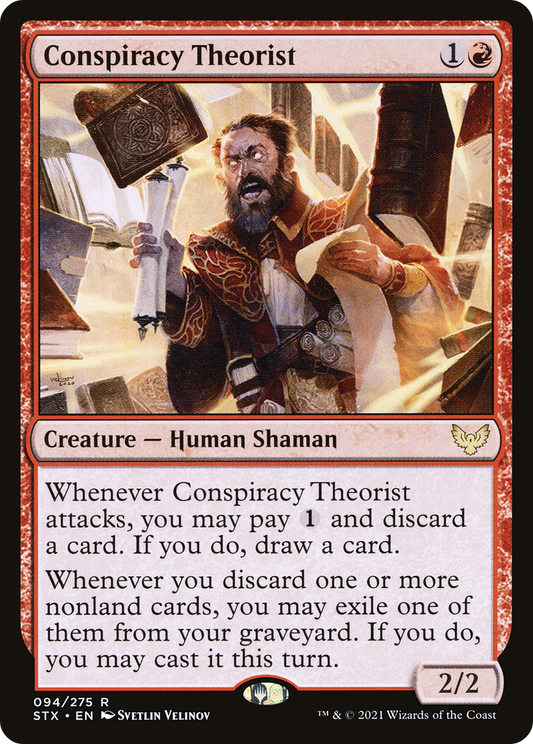Conspiracy Theorist [Strixhaven: School of Mages] Foil