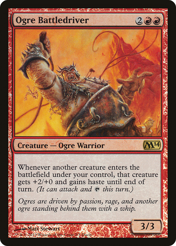 Ogre Battledriver (Duels of the Planeswalkers Promos) [Duels of the Planeswalkers Promos 2013] | Silver Goblin