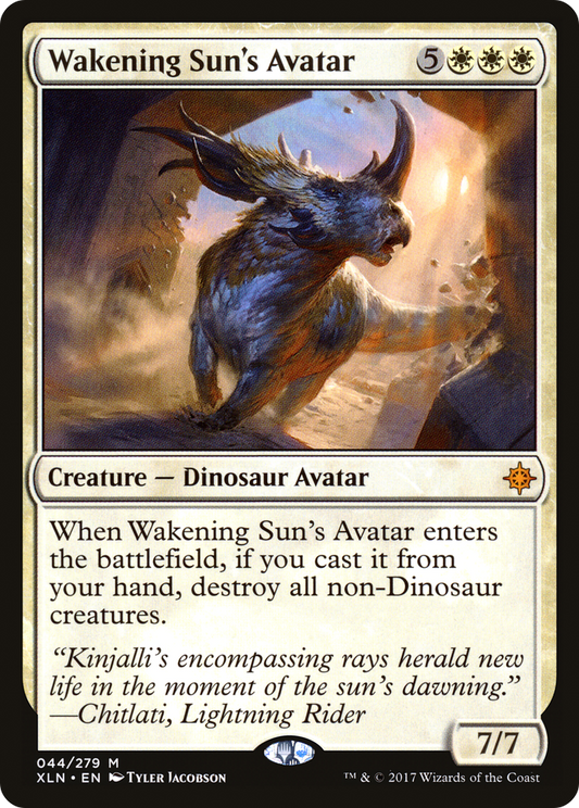 Wakening Sun's Avatar [Ixalan] Foil
