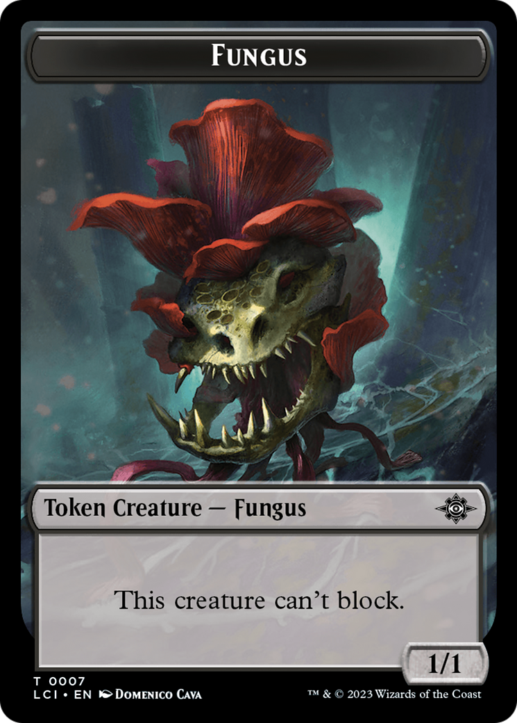 Map // Fungus Double-Sided Token [The Lost Caverns of Ixalan Tokens] | Silver Goblin