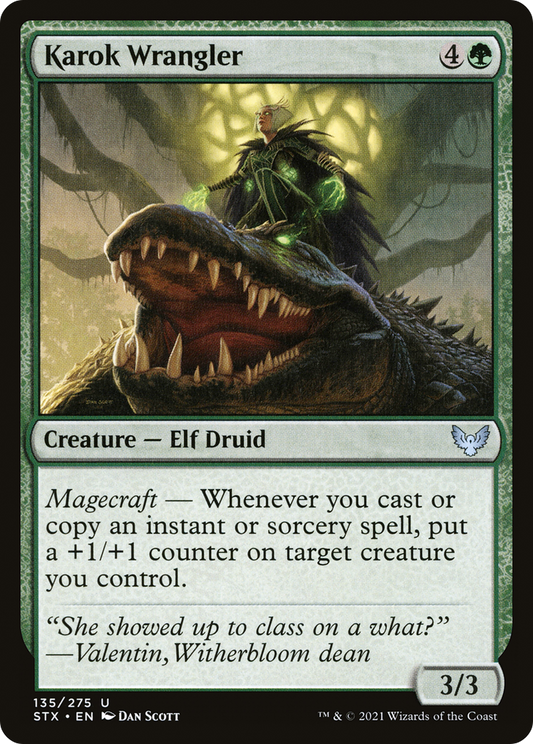 Karok Wrangler [Strixhaven: School of Mages] Foil