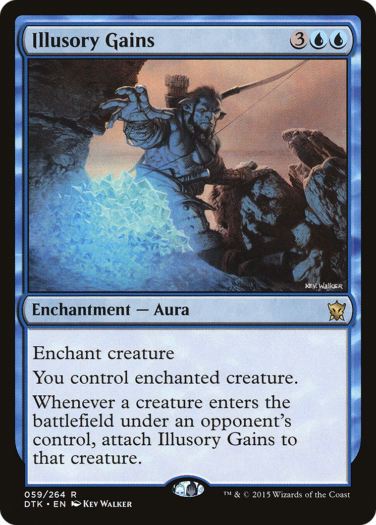 Illusory Gains [Dragons of Tarkir] Foil