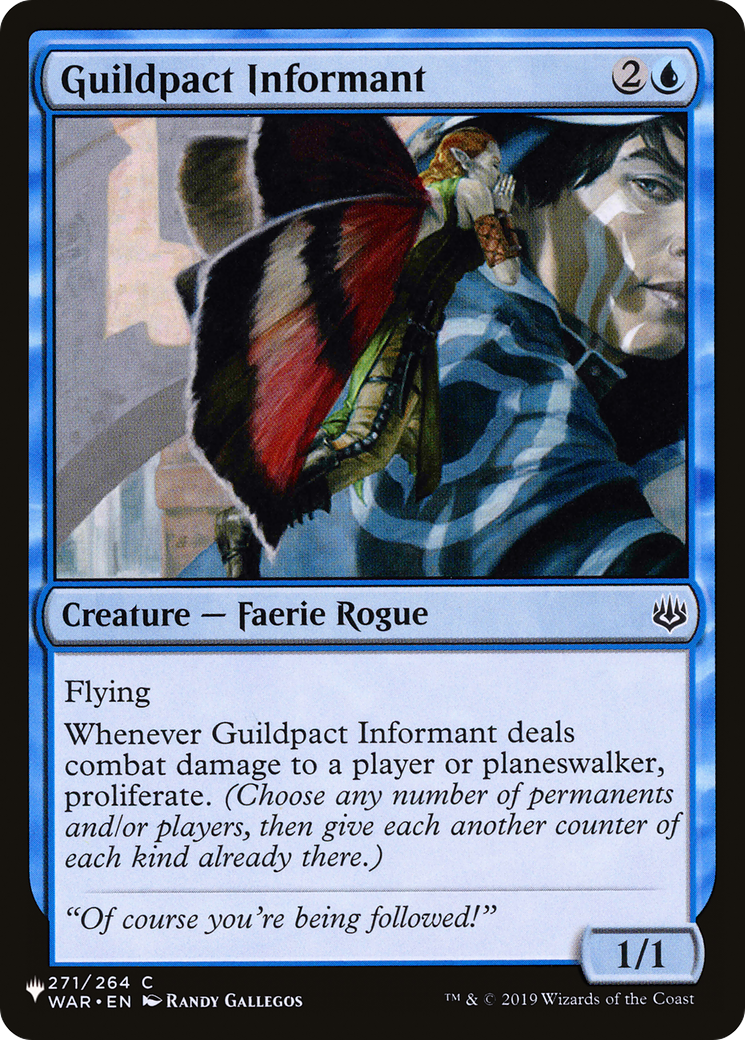 Guildpact Informant [The List Reprints] | Silver Goblin