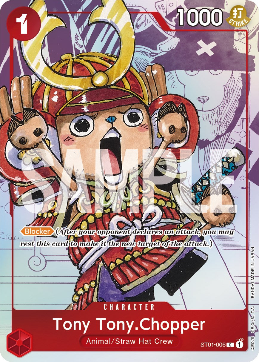 Tony Tony.Chopper (Alternate Art) (ST01-006) Foil