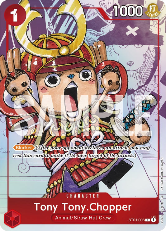 Tony Tony.Chopper (Alternate Art) (ST01-006) Foil