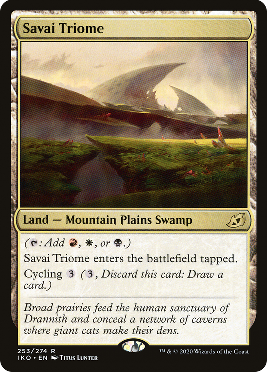 Japanese Savai Triome [Ikoria: Lair of Behemoths]